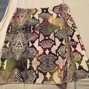 Worthington animal print skirt. Size16